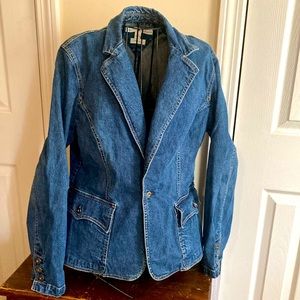 Vintage Tommy Hilfiger Denim Jacket S 10 Excellent Condition!